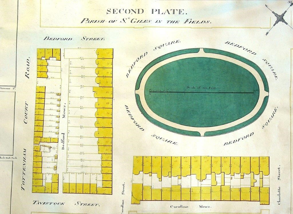 Image of 1795 survey bedford square