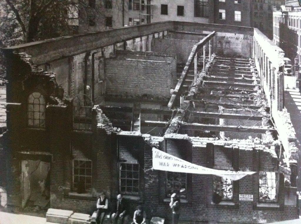 Image of institute of medical psychology damaged 10th may 1941
