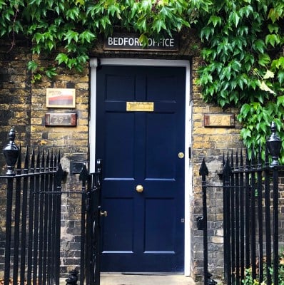Image of bedford office 29a montague street  street entrance