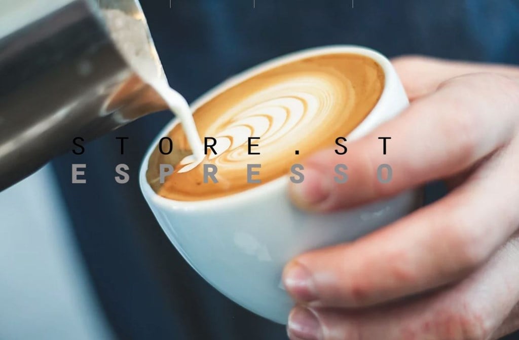 Image of store street espresso coffee