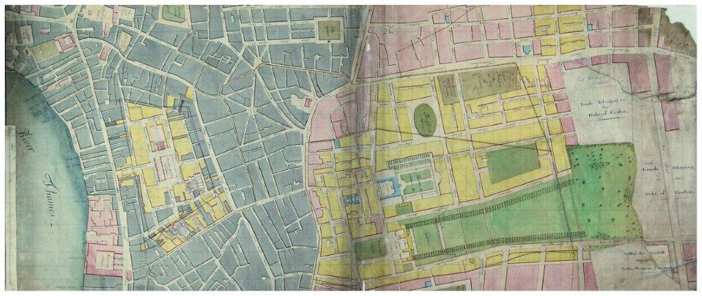 Image of bedford house plan pre 1800